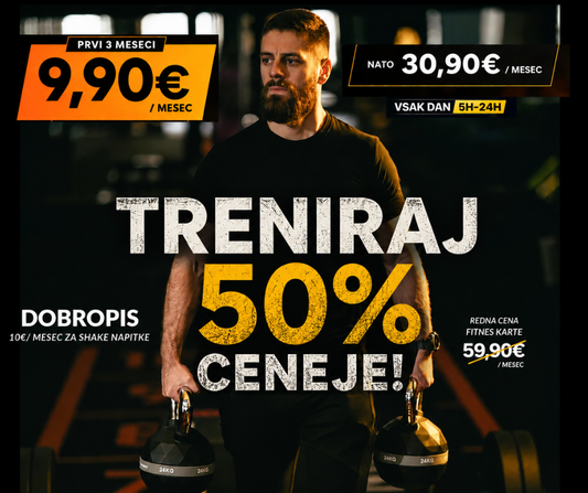 LETNA fitnes karta- TRAJNIK