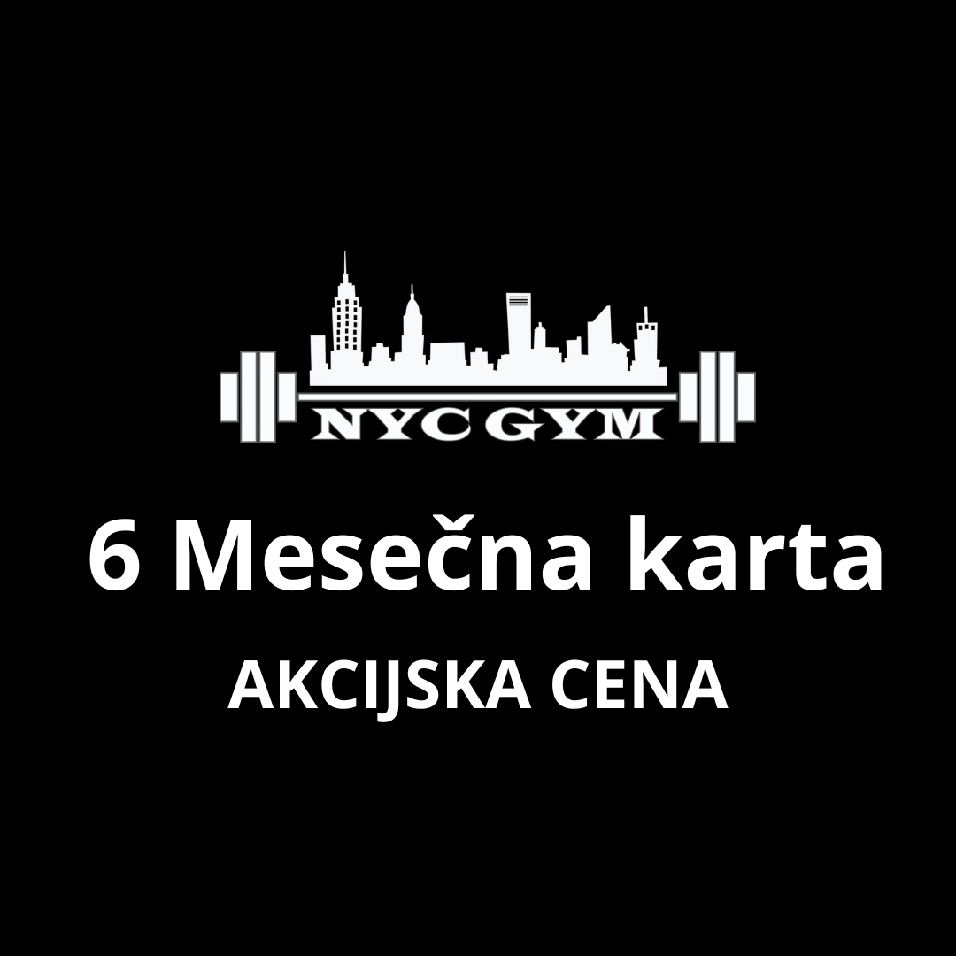 AKCIJSKA 6 mesečna neomejena karta